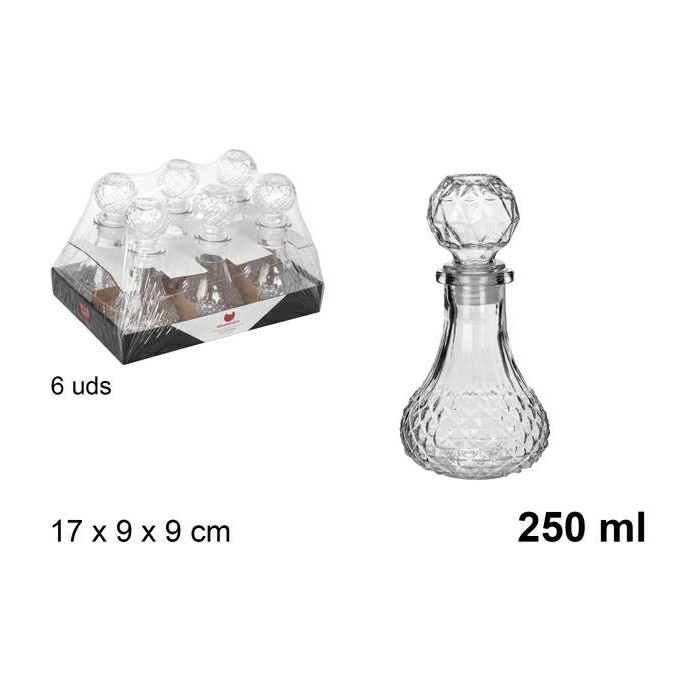 BOTTIGLIA VETRO PER LIQUORE 25